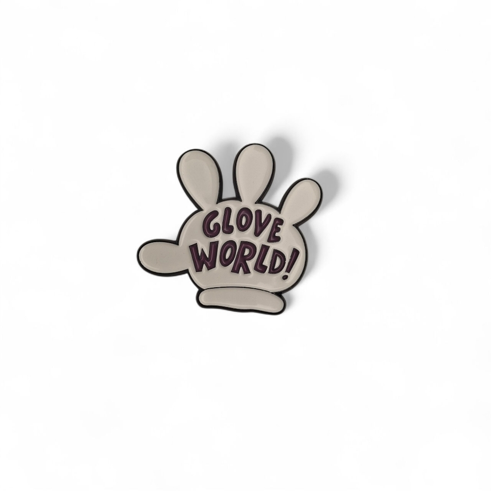 SpongeBob SquarePants "Glove World!" Enamel Pin/Brooch